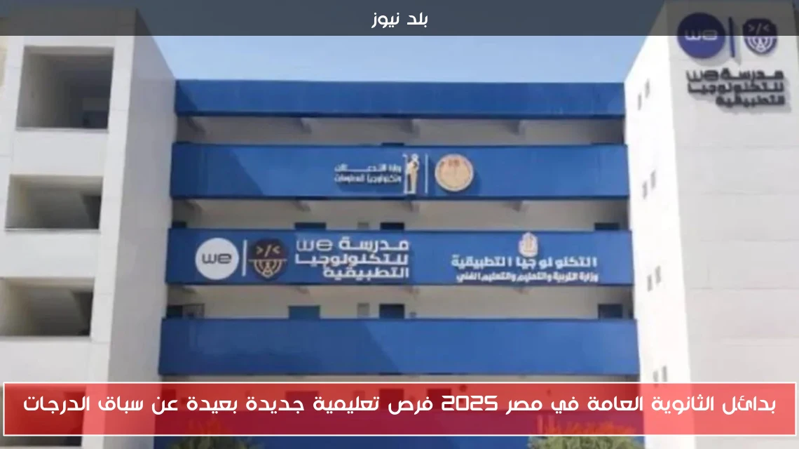 بدائل الثانوية العامة في مصر 2025 فرص تعليمية جديدة بعيدة عن سباق الدرجات