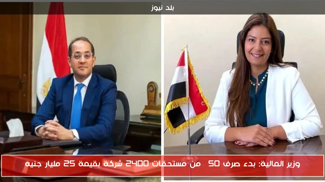 وزير المالية: بدء صرف 50% من مستحقات 2400 شركة بقيمة 25 مليار جنيه