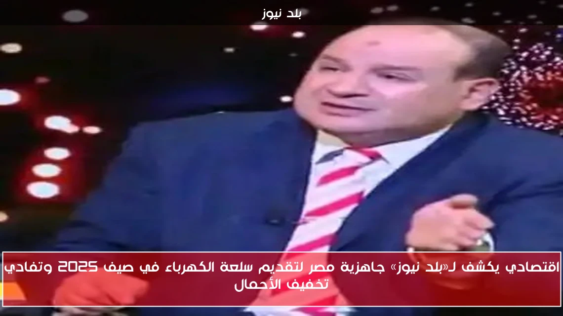 اقتصادي يكشف لـ«بلد نيوز» جاهزية مصر لتقديم سلعة الكهرباء في صيف 2025 وتفادي تخفيف الأحمال