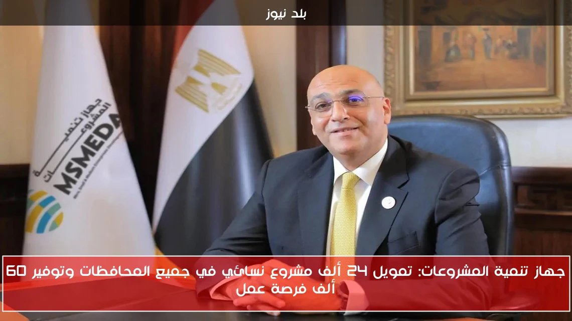 جهاز تنمية المشروعات: تمويل 24 ألف مشروع نسائي في جميع المحافظات وتوفير 60 ألف فرصة عمل