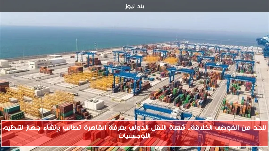 للحد من الفوضى الخلاقة.. شعبة النقل الدولي بغرفة القاهرة تطالب بإنشاء جهاز لتنظيم اللوجستيات