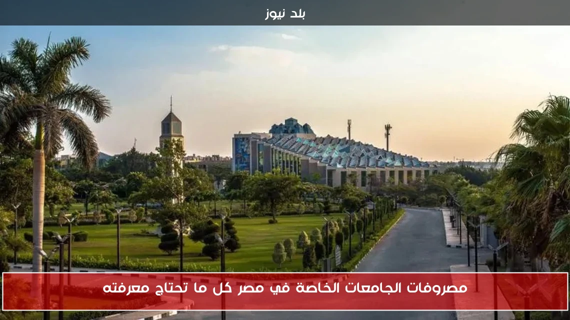 مصروفات الجامعات الخاصة في مصر كل ما تحتاج معرفته